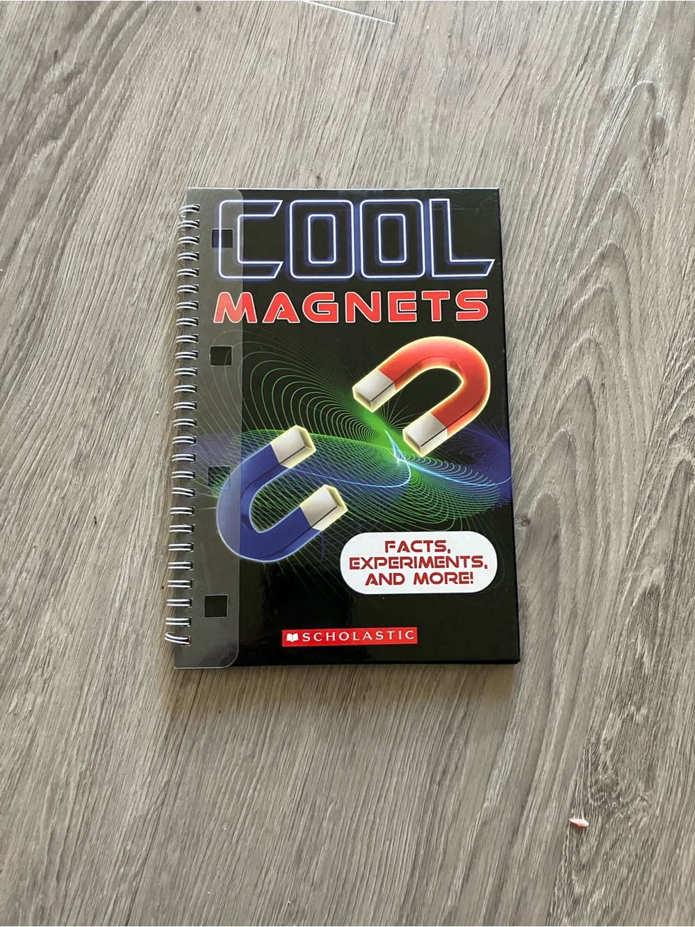 3/$15 Cool Magnets Spiral Book - Scholastic